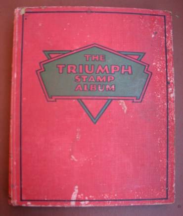 Triumph Album + great stamps x 1600-Great Hitler! Germ, GB,Union, France,China see pics!