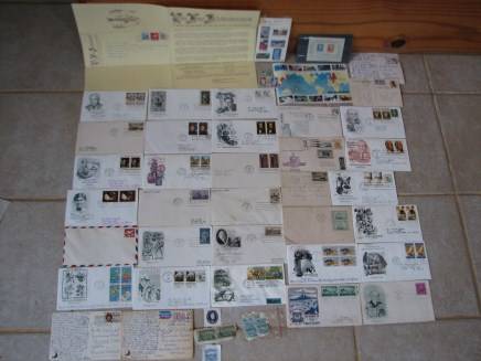 Nice USA Collection of FDC`s + Stamps etc - see pictures