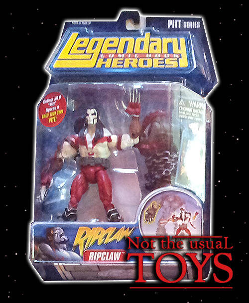 Legendary Comic Book Heroes: Ripclaw sealed in box!!!