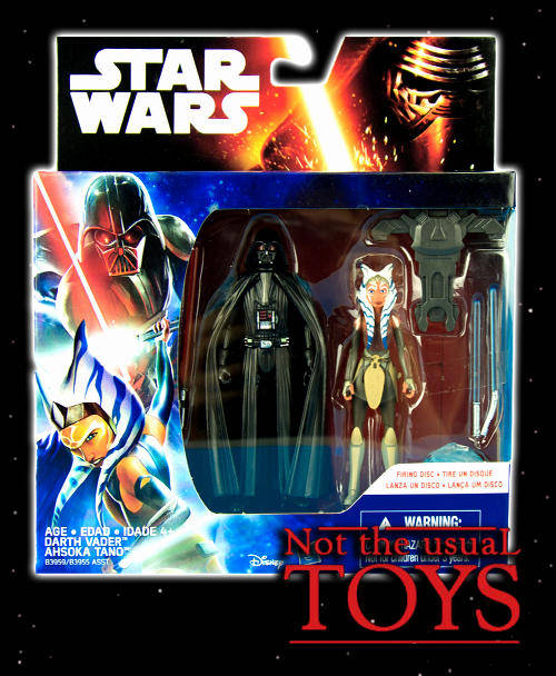 Star Wars: Rebels, Darth Vader and Ahsoka Tano 2-Pack!!!
