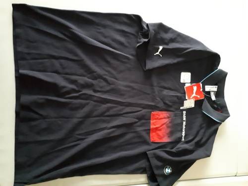 100% ORIGINAL PUMA BMW MOTORSPORT Mens Polo Shirt Golfer. Size XL in Navy Blue ///M Logo