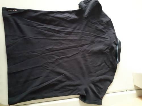 100% ORIGINAL PUMA BMW MOTORSPORT Mens Polo Shirt Golfer. Size XL in Navy Blue ///M Logo