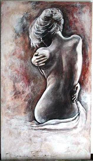 CRAZY R1 OPENING!!! Original by Stella Pelser - Nude - "The Lady"- 530  x 300