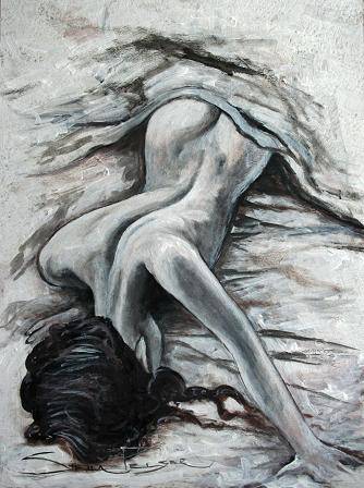 Original Stella Pelser - Nude -"Mio Amore" 400 x 300