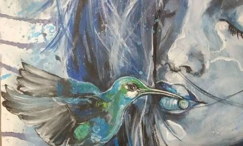 Title : "Kiss of the Humming Bird"