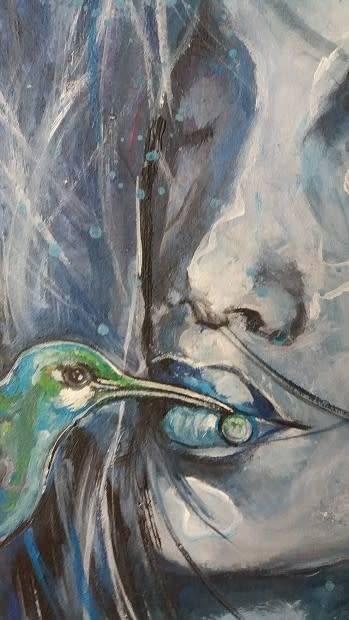 Title : "Kiss of the Humming Bird"