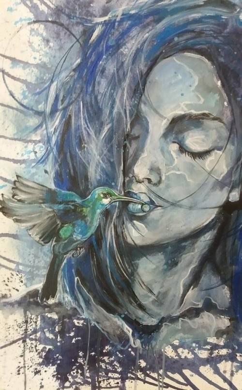 Title : "Kiss of the Humming Bird"