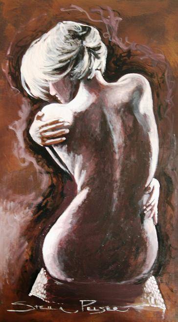 Original painting by Stella Pelser - "The Lady" - 530  x 300