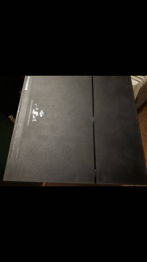PS4 with controller (Playstation 4)