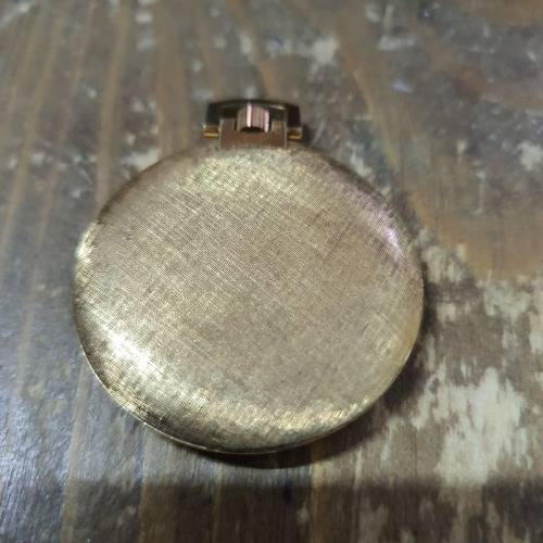 18 CARAT SOLID GOLD BUCHERER GENTS POCKET WATCH 37MM 910 CONDITION VALUED AT R33,500
