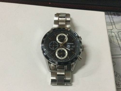 MAGNIFICIENT TAG HEUER CARRERA 2014-2 AUTOMATIC CHRONOGRAPH CALIBRI.