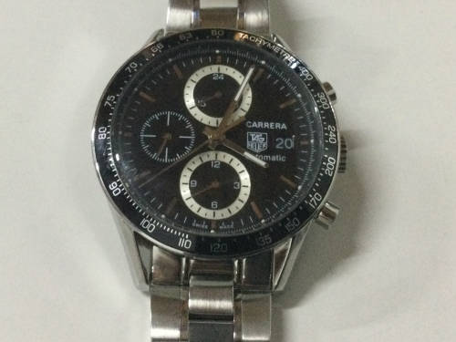 MAGNIFICIENT TAG HEUER CARRERA 2014-2 AUTOMATIC CHRONOGRAPH CALIBRI.