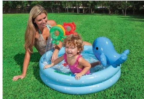 Intex Dolphin Baby Pool summer FUN