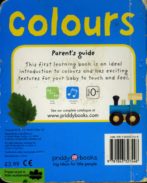 [B:2:S:CC]-Colours. Touch and Feel. - Unknown