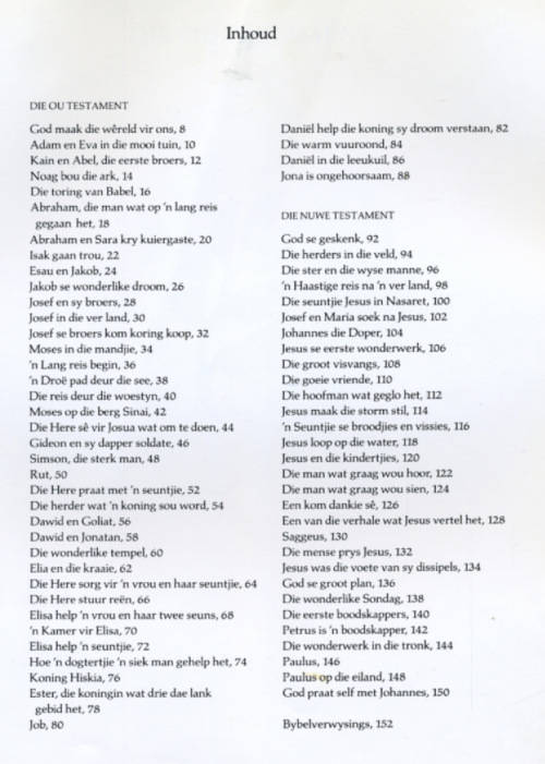 [B:1:S:CC]-Die Bybel vir Kleuters - Louise Smit