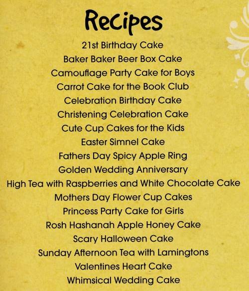 [B:2:S:CC]-Special Celebration Cakes - Unknown