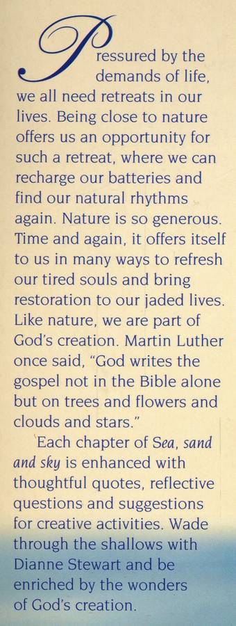 [B:2:S:CC]-Sea, Sand and Sky. A guide to finding restoration and inspiration in nature.