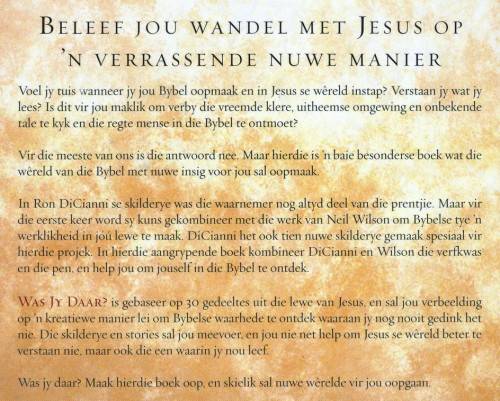 [B:1:S:CC]-Was jy daar? Vind jouself in die verhaal van Jesus. - Neil Wilson