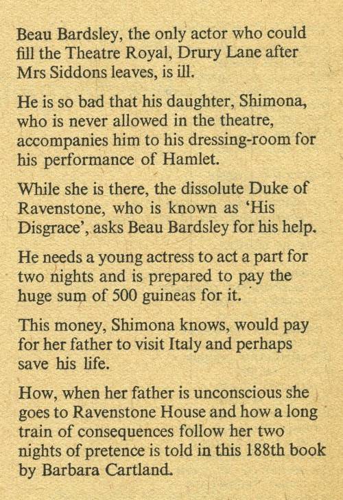 [B:2:S:CC]-The Disgraceful Duke - Barbara Cartland