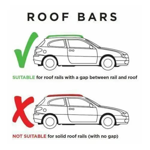 aluminum roof rail 5601 roof rack lockable 120 cm with key