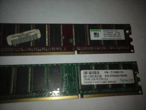 DDR400 and PC2100 Ram