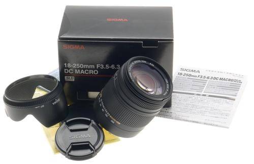 SIGMA PENTAX 18-250mm F3.5-6.3 DC MACRO LENS FOR DIGITAL CAMERA NEW IN BOX CAPS