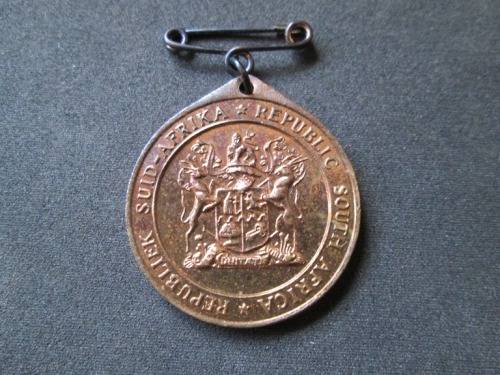 REPUBLIC SOUTH AFRICA MEDAL 1961