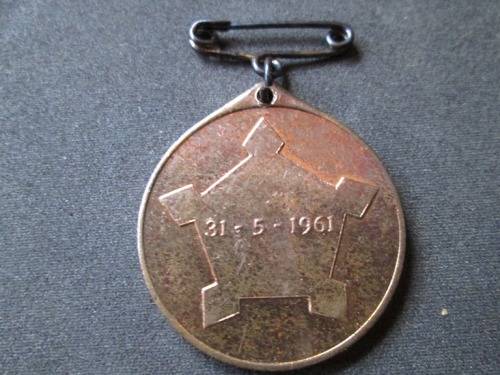 REPUBLIC SOUTH AFRICA MEDAL 1961