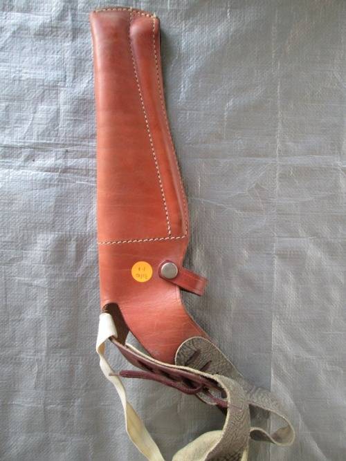 FULL LEATHER-  EL PASSO REVOLVER- SHOULDER HOLSTER