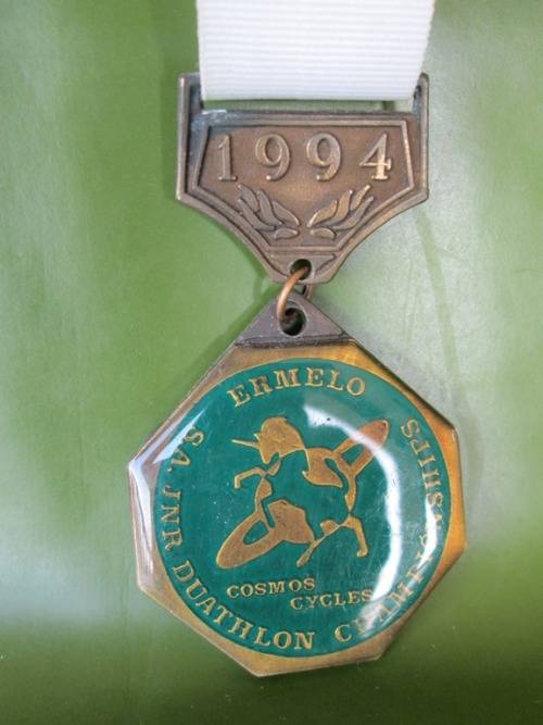 SPORTS MEDALS - SA JUNIOR DUATHLON CHAMPIONSHIP - ERMELO 1994