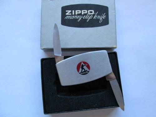 ZIPPO MONEY/ BELT CLIP KNIFE IN ORIGINAL BOX