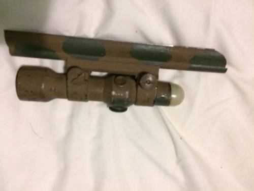 Rhodesian Army Single Point Sight. bush war
