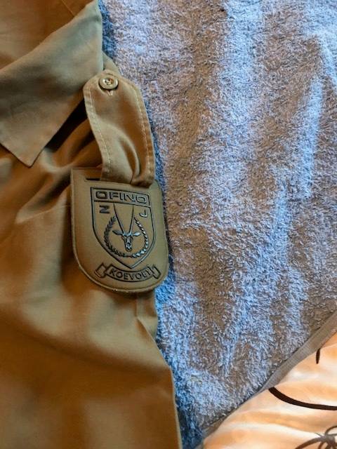 Koevoet / Swapol, bush/border war uniform incl: cap.