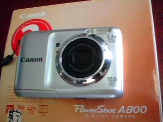 Canon Powershot A800 10.0 MP Digital Camera (Shipping R60)