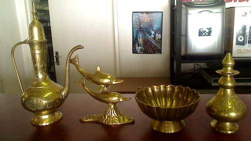 Brass Ornaments x 4 (Shipping R50)