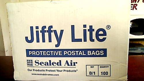 Jiffy Lite Protective Postal Bags (Sealed air) (Size D1 = 180mm x 260mm Box of 100 !!!!!
