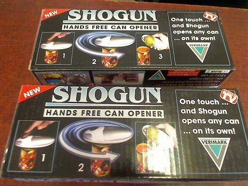 Shogun Hands Free Can Opener x 2