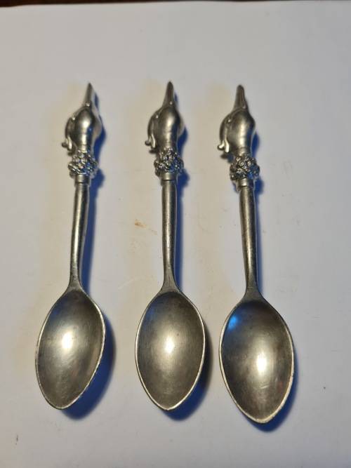 Three Jenna Clifford Duck spoons