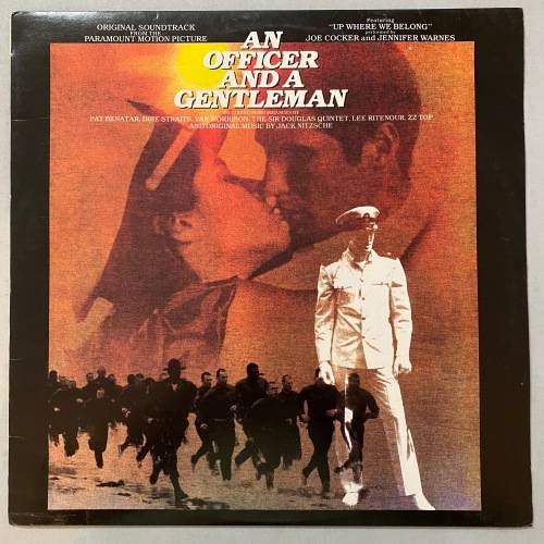 An Officer and a Gentleman Vinyl LP Soundtrack Joe Cocker ZZ Top