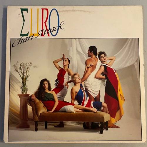 Euro Chart Attack Compilation Vinyl LP South African Erasure Kylie Massivo Cherry
