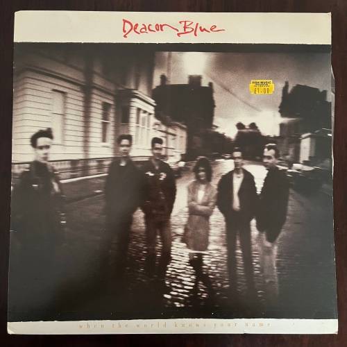Deacon Blue - When The World Knows Your Name Vinyl LP UK Press Import