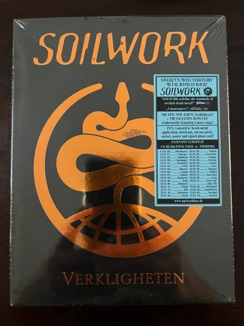 Soilwork - Verkligheten Rare Limited CD Boxset Melodic Death Metal New Sealed