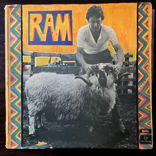 Paul and Linda McCartney - Ram Vinyl LP South African Press Beatles