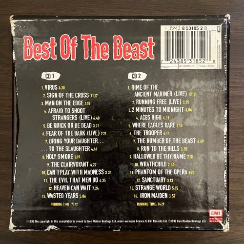 Iron Maiden - Best Of The Beast 2CD Limited Digibook Import *