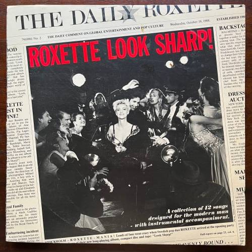 Roxette - Look Sharp! Vinyl LP South African Press