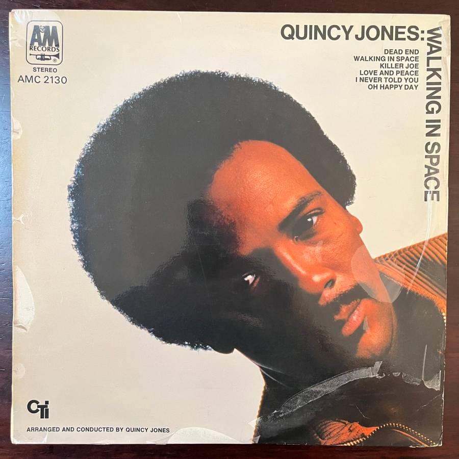 Quincy Jones - Walking In Space Vinyl LP South African Press Jazz