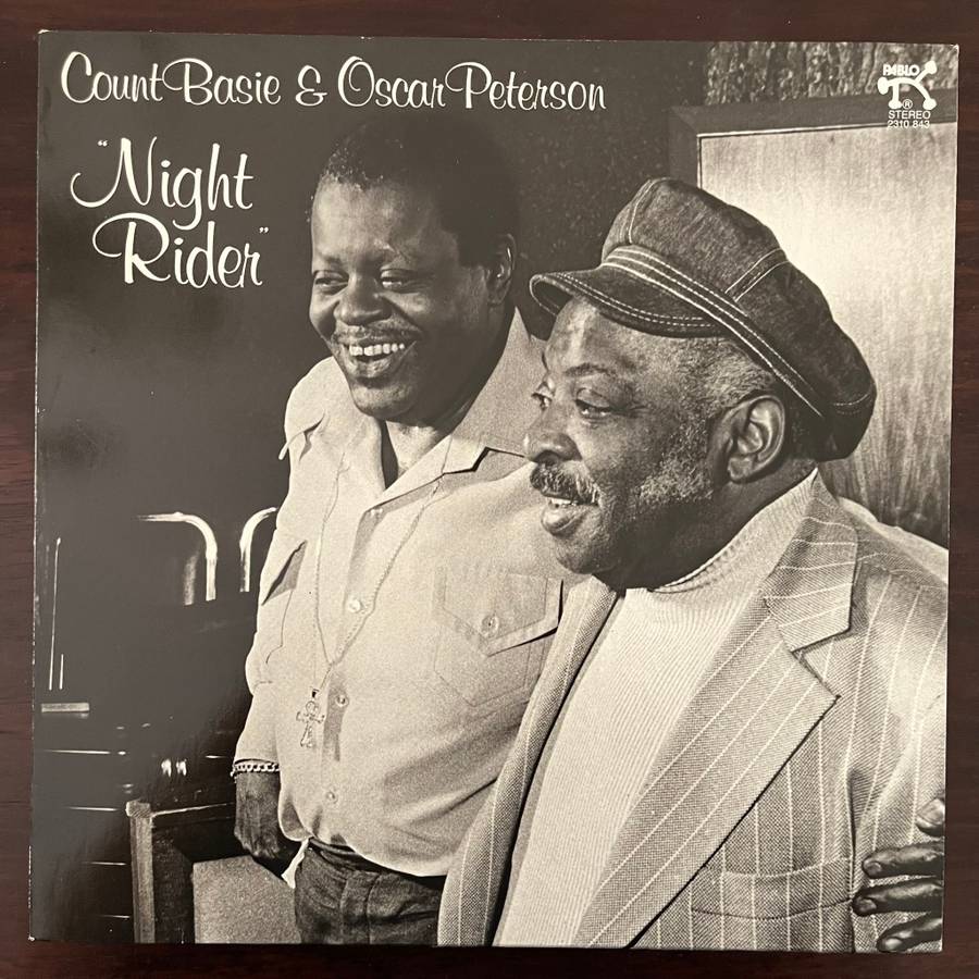 Count Basie and Oscar Peterson - Night Rider Vinyl LP German Press