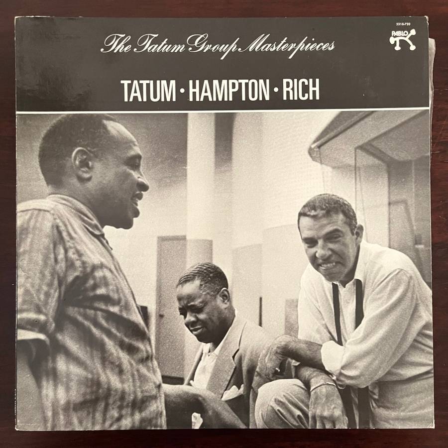 The Tatum Group Masterpieces with Lionel Hampton Buddy Rich US Press