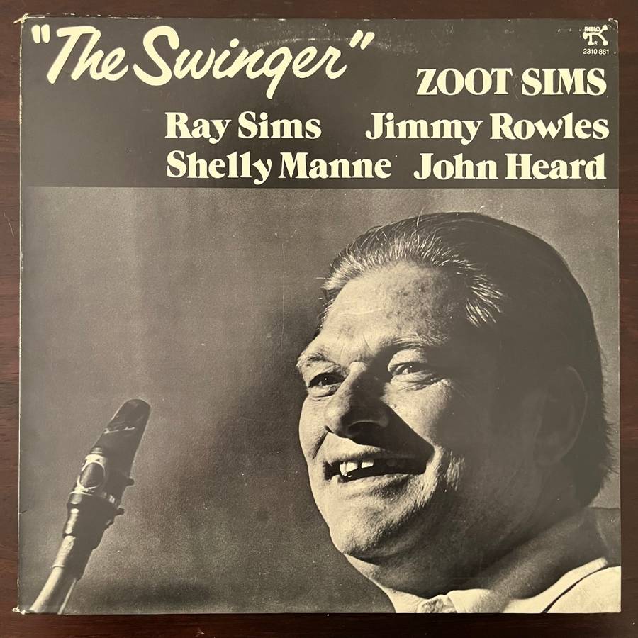 Zoot Sims - The Swinger Vinyl LP US Press Pablo Jazz