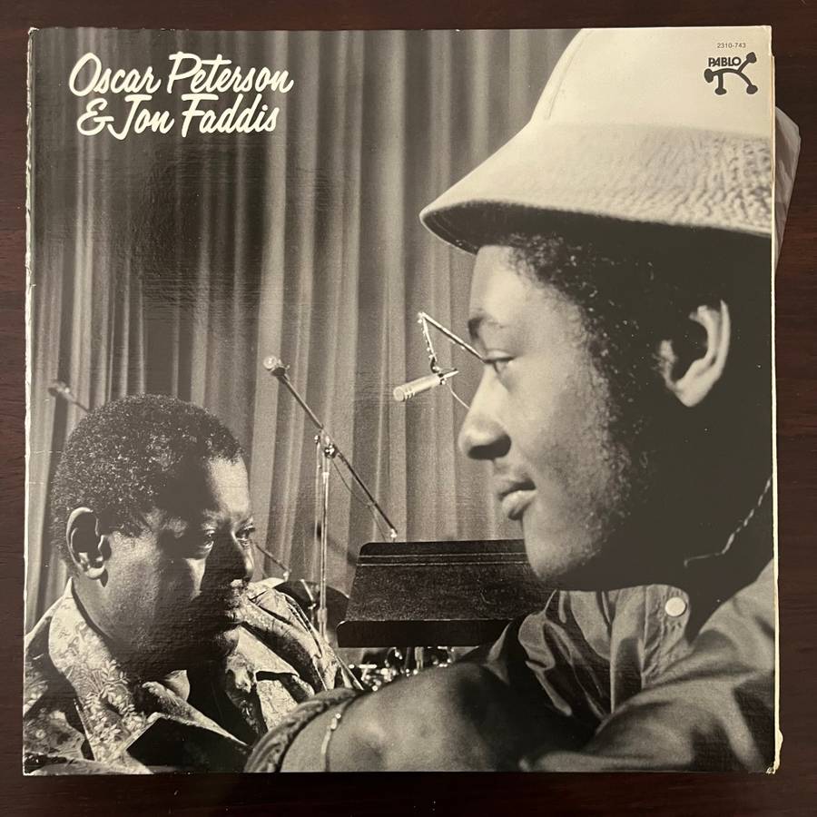 Oscar Peterson and Jon Faddis Vinyl LP US Press Pablo Jazz